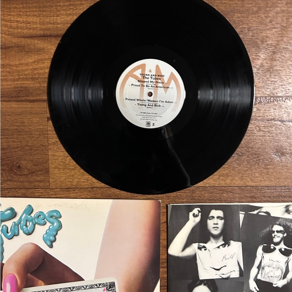The Tubes~”Young And Rich" Original VINYL LP from 1976 (A&M SP-4580) - Picture 9 of 14